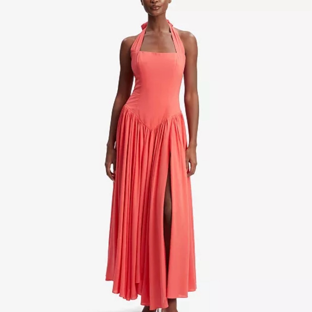Women's Marabella Slit Halter Maxi Dress